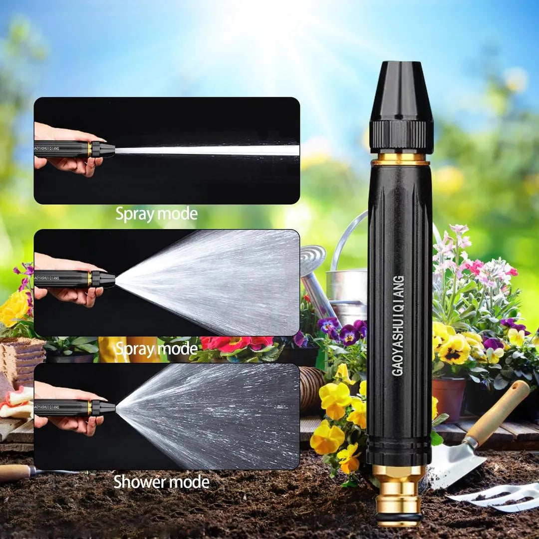 Car Wash Water Straight Nozzle Adjustable Water - High- Pressure Water Spray Nozzle for Garden Home