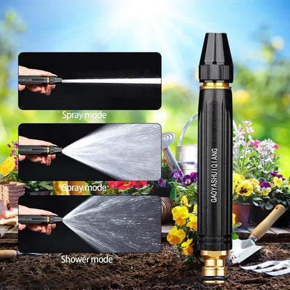 Car Wash Water Straight Nozzle Adjustable Water - High- Pressure Water Spray Nozzle for Garden Home